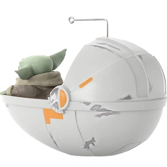 Christmas Ornament 2020, Star Wars: The Mandalorian The Child in Hovering Pram - Picture 3 of 10